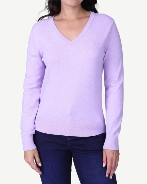 Pull femme 95% coton et 5% cachemire