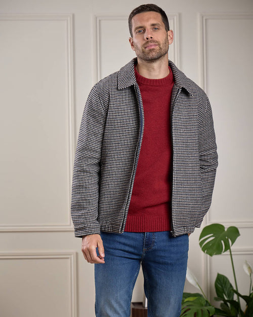 Blouson pied de poule Harrie - MISE AU GREEN - 5