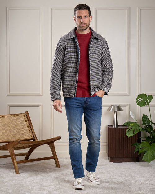 Blouson pied de poule Harrie - MISE AU GREEN - 6