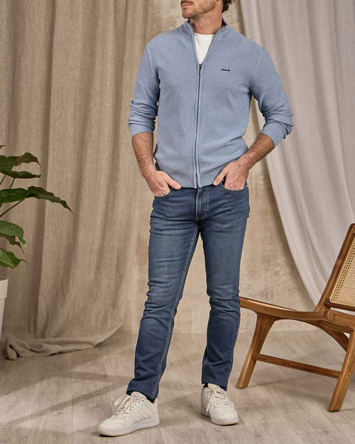 Cardigan zippé - MISE AU GREEN - 6