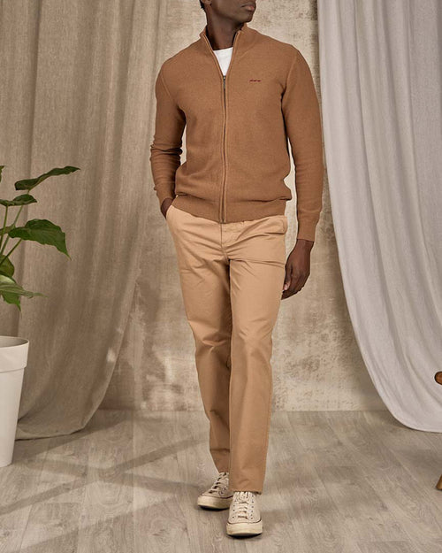 Cardigan zippé - MISE AU GREEN - 3