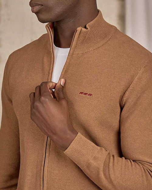 Cardigan zippé - MISE AU GREEN - 5