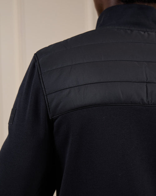 Cardigan bi-matières Gabino - MISE AU GREEN - 7