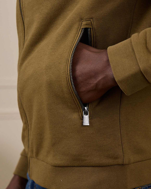 Cardigan bi-matières Gabino - MISE AU GREEN - 6