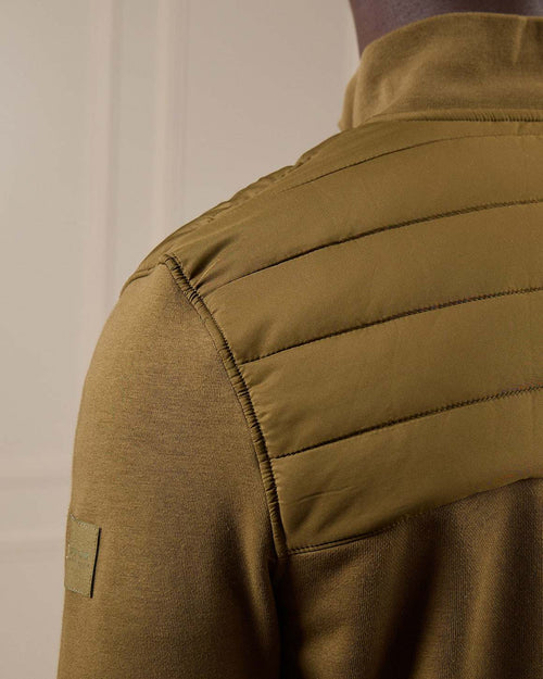 Cardigan bi-matières Gabino - MISE AU GREEN - 8