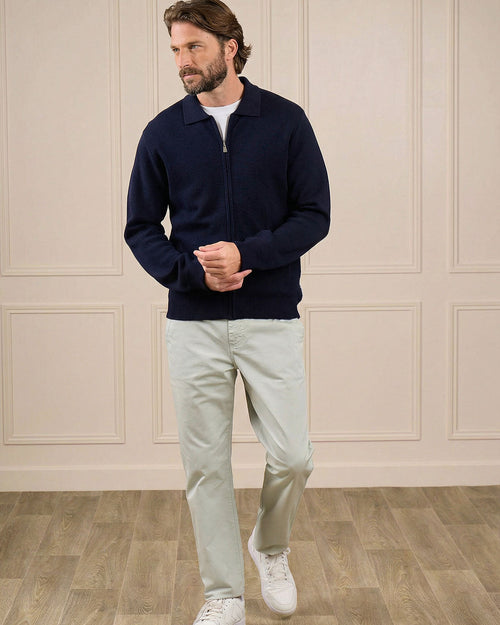 Cardigan zippé Gustave - MISE AU GREEN - 6