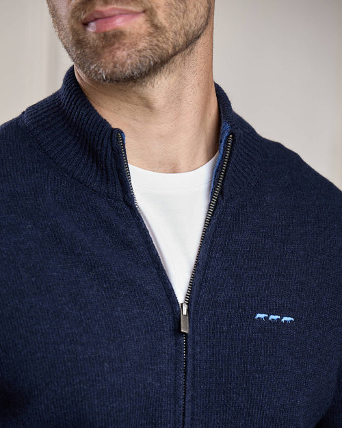 Cardigan zippé Hauron - MISE AU GREEN - 2