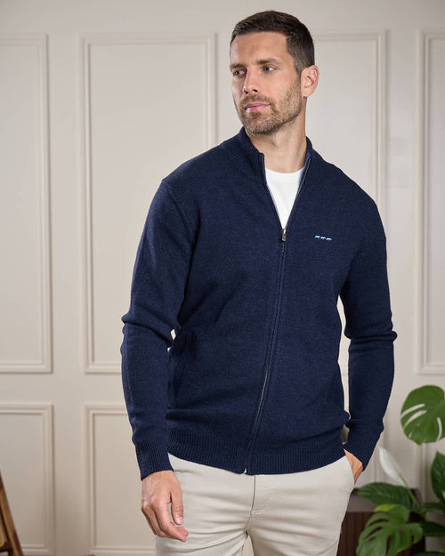 Cardigan zippé Hauron - MISE AU GREEN - 8