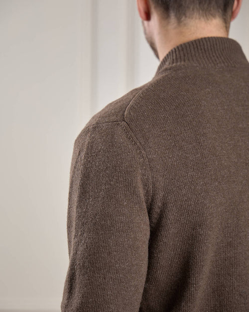 Cardigan zippé Hauron - MISE AU GREEN - 4