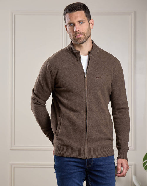 Cardigan zippé Hauron - MISE AU GREEN - 8