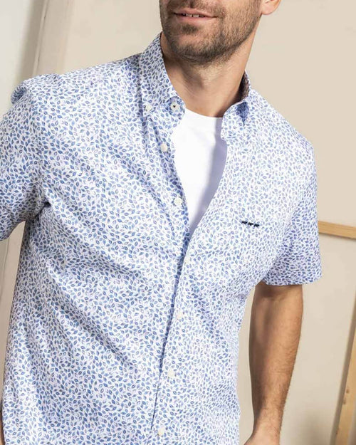 Chemise imprimé feuillage - MISE AU GREEN - 4