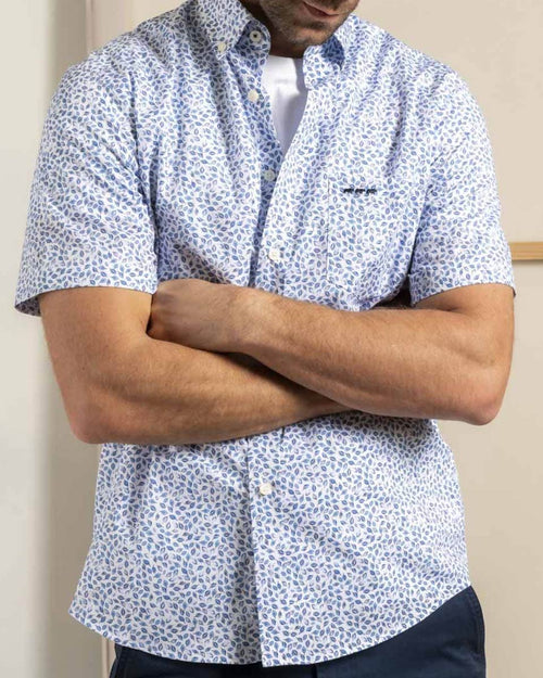 Chemise imprimé feuillage - MISE AU GREEN - 5
