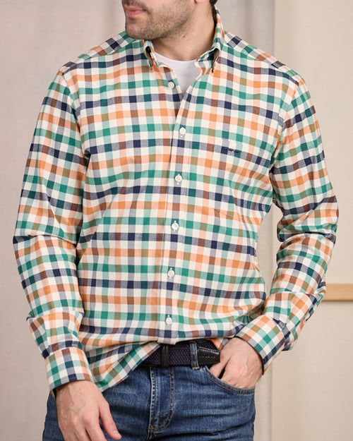 Chemise à carreaux - MISE AU GREEN - 1
