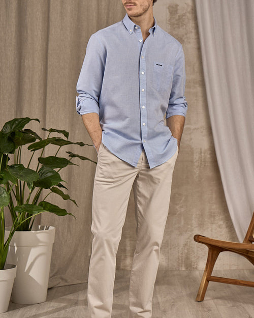 Chemise lin et coton - MISE AU GREEN - 1