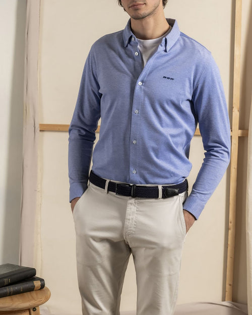 Chemise maille piquée - MISE AU GREEN - 5