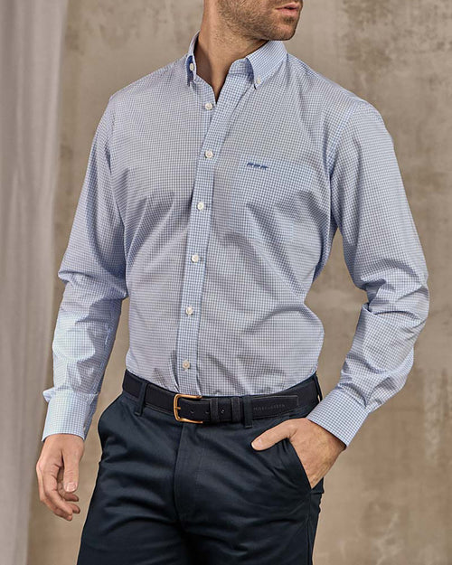 Chemise à carreaux vichy - MISE AU GREEN - 1