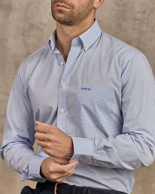 Chemise à carreaux vichy - MISE AU GREEN - 6