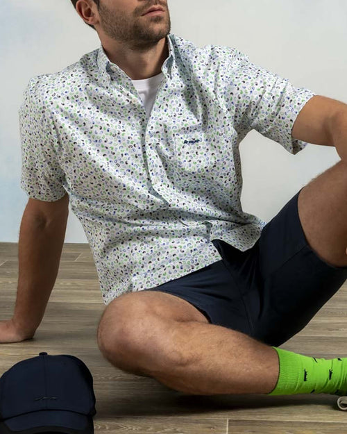 Chemise motif cachemire - MISE AU GREEN - 1