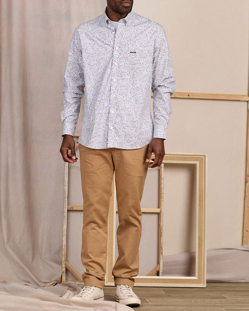 Chemise à imprimé végétal - MISE AU GREEN - 5