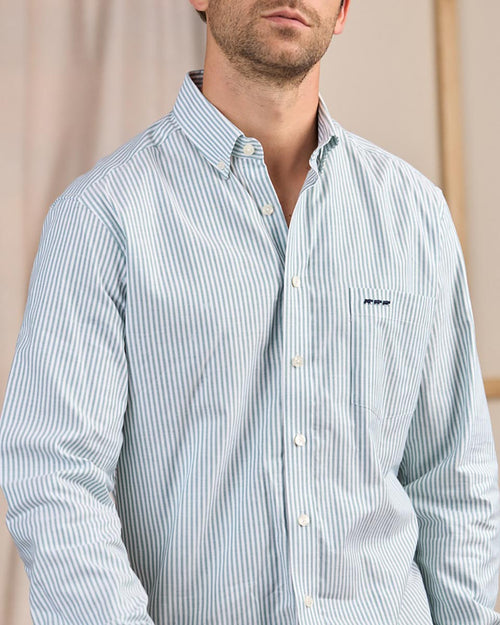 Chemise rayée - MISE AU GREEN - 5