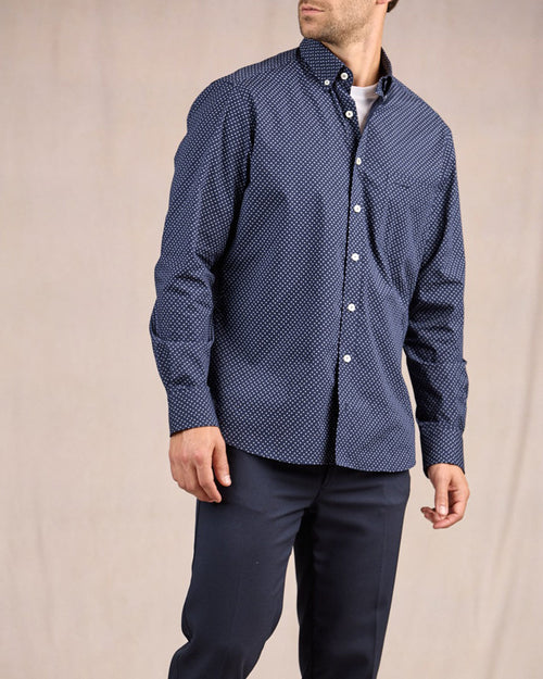 Chemise à micro motifs - MISE AU GREEN - 6