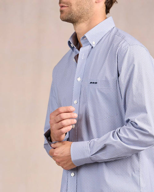 Chemise à motifs graphiques - MISE AU GREEN - 5