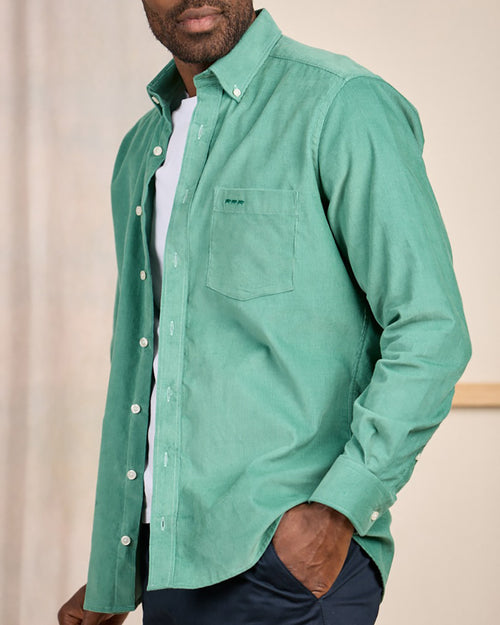 Chemise De Pêche Grundens Homme XL – Mélange Laine Vert, Manches Longues, état Correct