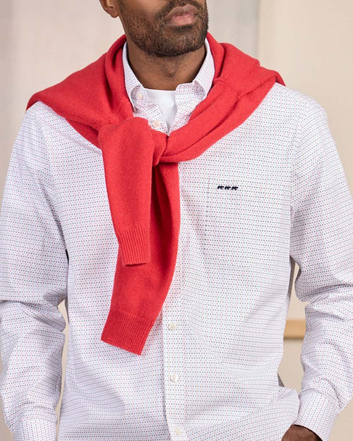 Chemise à micro motifs - MISE AU GREEN - 4