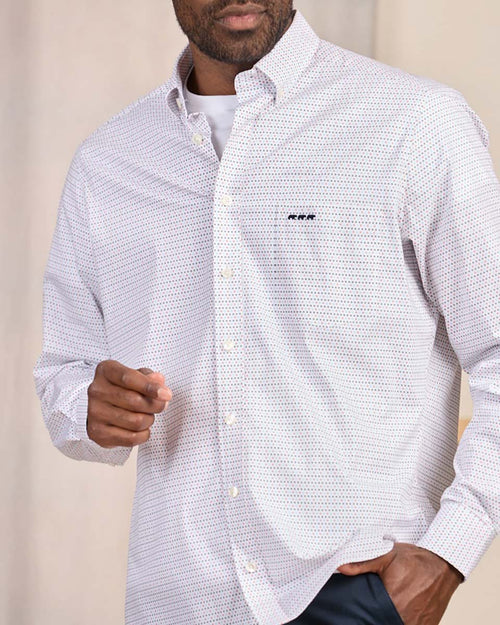 Chemise à micro motifs - MISE AU GREEN - 6