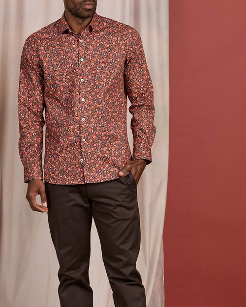 Chemise à imprimé floral - MISE AU GREEN - 3
