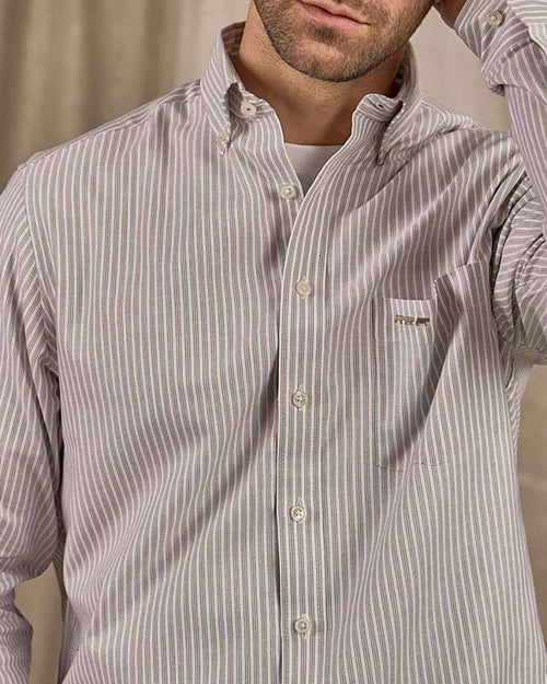 Chemise à rayures - MISE AU GREEN - 5