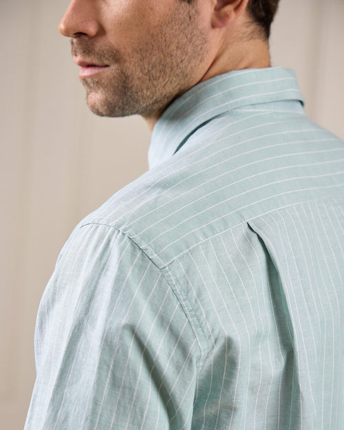 Chemise rayures fines - MISE AU GREEN - 8