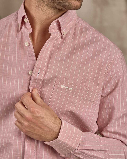 Chemise rayures fines - MISE AU GREEN - 2