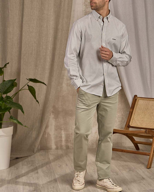 Chemise rayée - MISE AU GREEN - 3