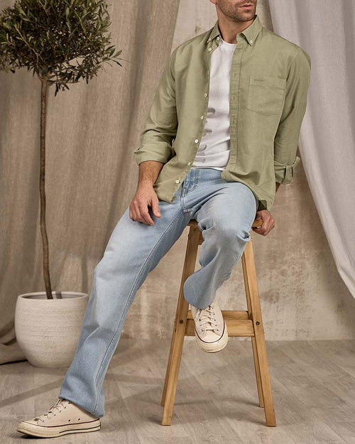 Chemise unie - MISE AU GREEN - 1