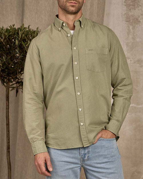 Chemise unie - MISE AU GREEN - 2