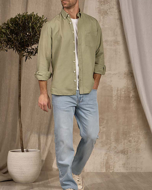 Chemise unie - MISE AU GREEN - 3