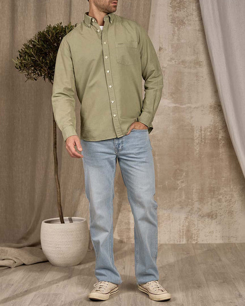 Chemise unie - MISE AU GREEN - 6