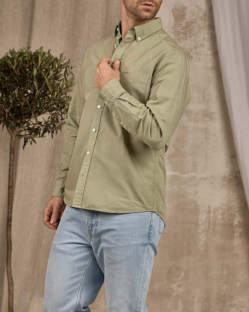 Chemise unie - MISE AU GREEN - 7