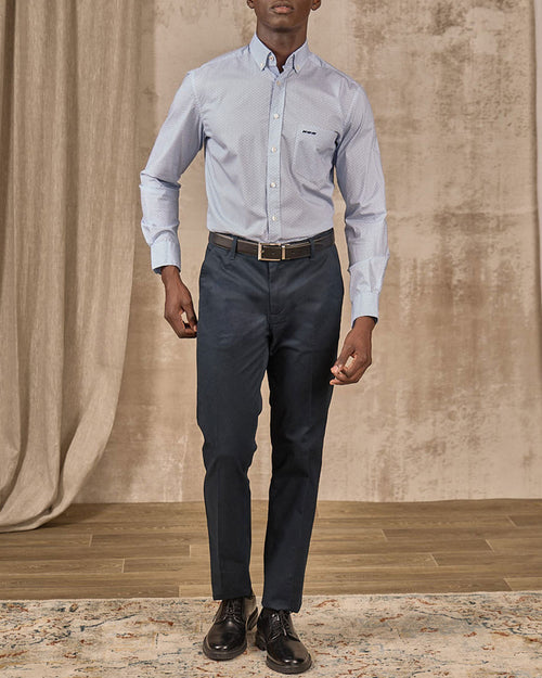 Chemise micro motifs - MISE AU GREEN - 2
