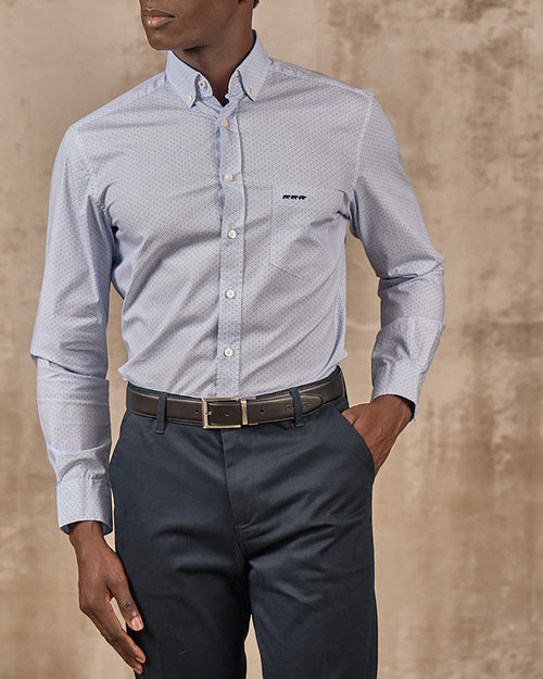Chemise micro motifs - MISE AU GREEN - 6