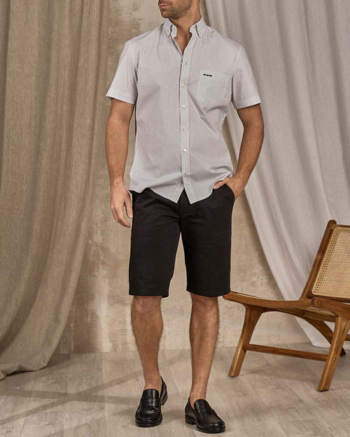 Chemise micro motifs - MISE AU GREEN - 4
