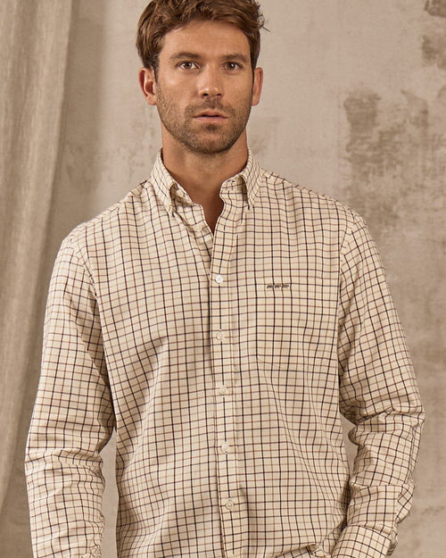 Chemise Eileen à carreaux - MISE AU GREEN - 1