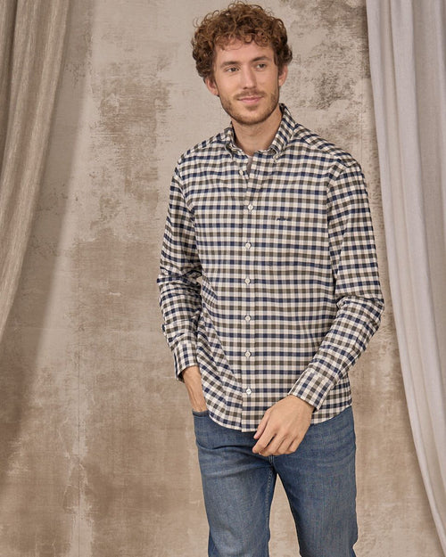 Chemise Elaine à carreaux - MISE AU GREEN - 2