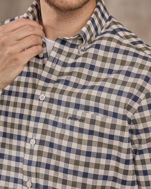 Chemise Elaine à carreaux - MISE AU GREEN - 3