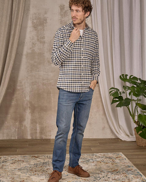 Chemise Elaine à carreaux - MISE AU GREEN - 5