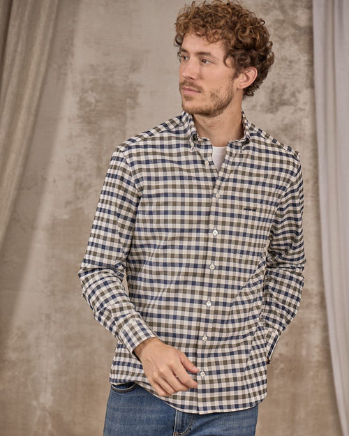 Chemise Elaine à carreaux - MISE AU GREEN - 6