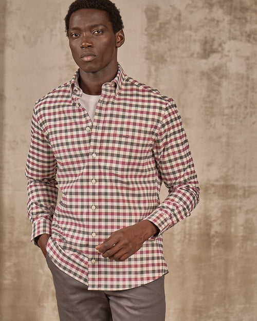 Chemise Elaine à carreaux - MISE AU GREEN - 4