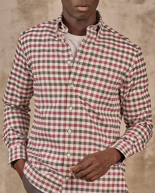 Chemise Elaine à carreaux - MISE AU GREEN - 5