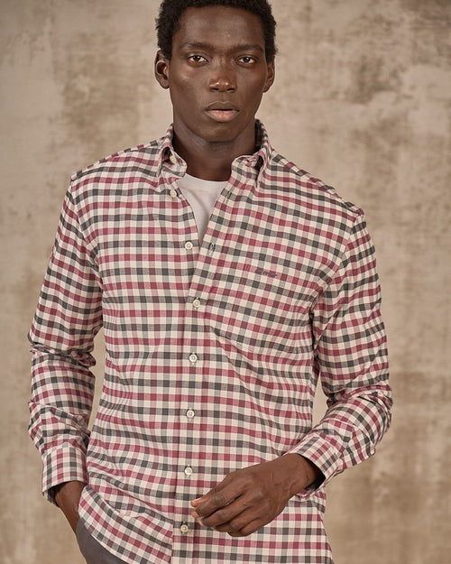 Chemise Elaine à carreaux - MISE AU GREEN - 5